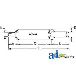 10A12633 - Muffler