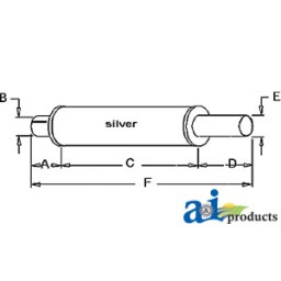 10A7889 - Muffler