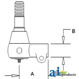 1280566C2 - Cylinder End, Power Steering	