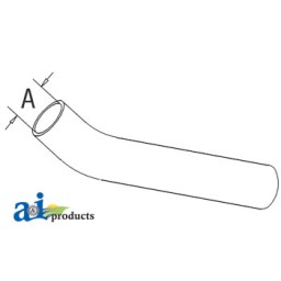 180783M1 - Radiator Hose, Bottom 	