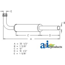 721250-13700 - Muffler