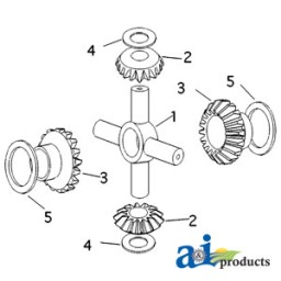 897007M1 - Gear, Differential 	