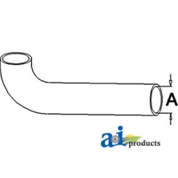 A143930 - Radiator Hose, Upper 	