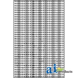 A4316R - Screen, Front Grille (2 used)	
