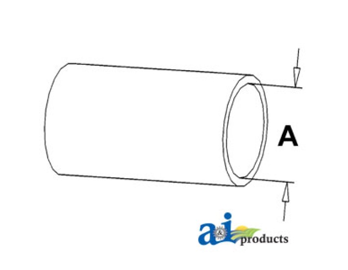 826775M1 - Radiator Hose, Bottom 	