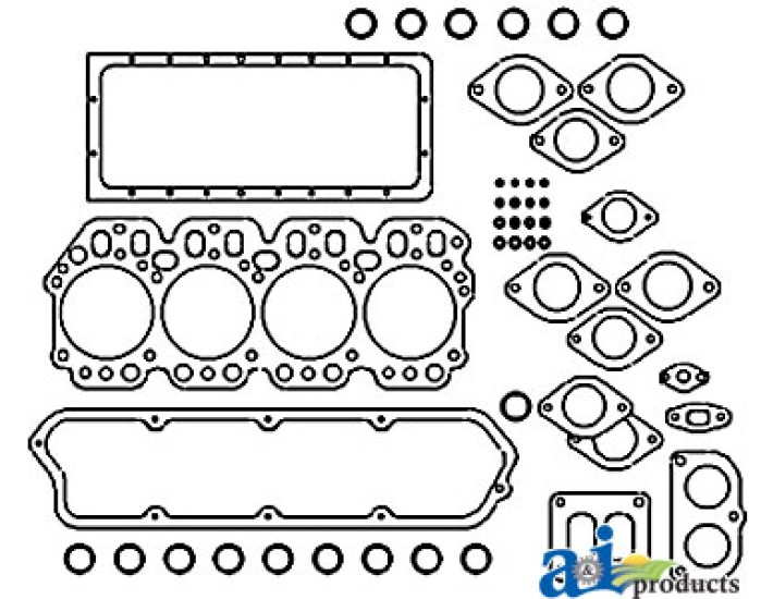 830689M1 - Gasket Set, Overhaul with Seals 	