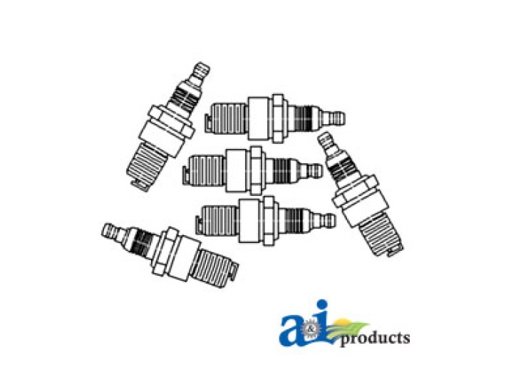 834242M1 - Spark Plugs (6 Per Pk) 	