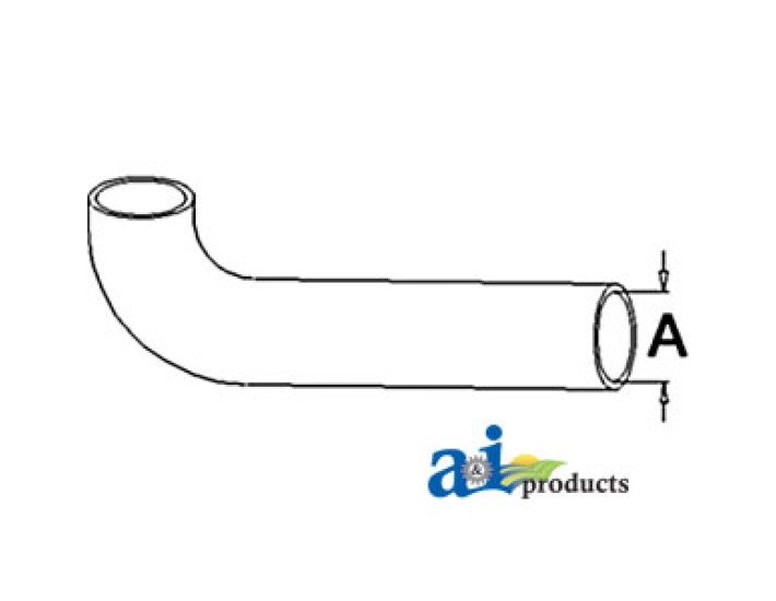 A143930 - Radiator Hose, Upper 	