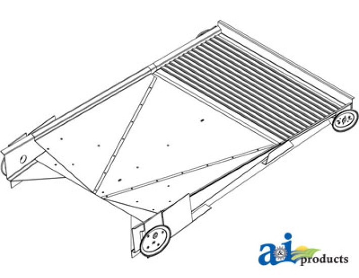 AXE10447 - Pan, Shaker Return; Narrow