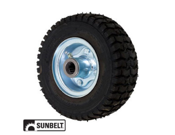 B1FP115 - Wheel Assembly, Flatproof (9 x 3.5 x 4) 	