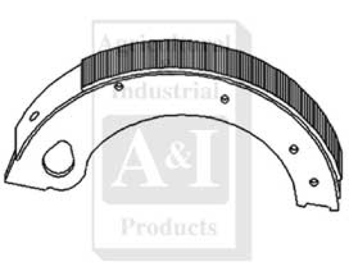 C5NN2218E - Brake Shoe w/ Lining 	