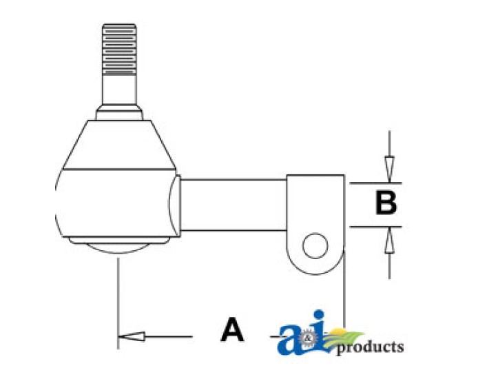 C5NN3289C - Tie Rod, Outer, Short (RH)	