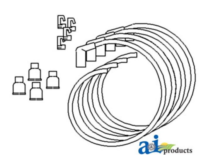 CPN12259 - Spark Plug Wire Set (4 Cyl) 	