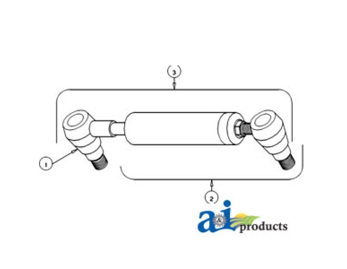 D4NN3A540KIT - Universal PS Cylinder Kit, RH/LH (Ref. 3) 	