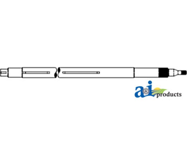 H140042 - Shaft, Threshing Cylinder Dual Range