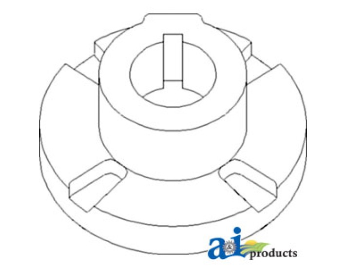 H85015 - Hub, Slip Clutch, Lower Tailings Auger 	