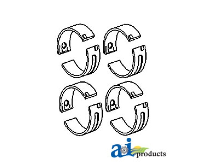 MB155 - Bearing Set, Main (Std) 	