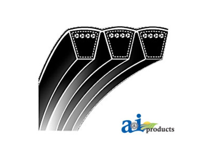 3V1000/04 - Wedge Banded V-Belt (3/8" X 100")	