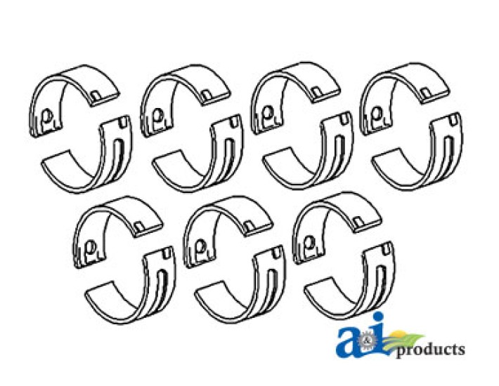 U5MB0011 - Bearing Set, Main (Std) 	