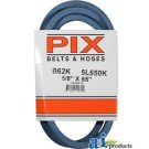B62K - Kevlar Blue V-Belt (5/8" X 65" )	