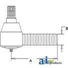 D88492 - Tie Rod End	