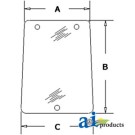 E4NN94501N75AA - Glass, Rear, Side (RH/LH) - Tinted	
