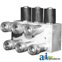 12370 - Hyd. Multiplier, 3 Circuit w/ Swithbox / Couplers, 12VDC 
