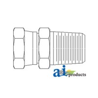 43D68 - Straight Female X Male Npt Swivel Adapter