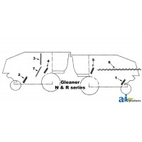71365776 - Auger, Front Cylinder Distribution	
