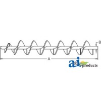 71388940 - Auger, Grain Bin Loading Extended Wear