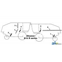 71365776 - Auger, Front Cylinder Distribution	