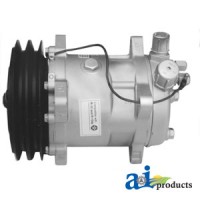 72504984 - Compressor, New, Sanden w/ Clutch (4643) 	