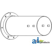 AH135444 - Housing, Bin Loading Auger	