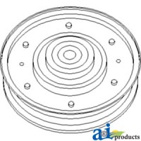 Ah140497 - Pulley-Idler, Screen Drive Idler Arm