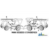 AH202875 - Auger, Front, Grain Tank Cross	