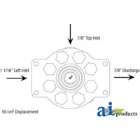 AR56160-R - Re-Mfg. Hydraulic Pump 	