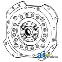 C5NN7563AD - Pressure Plate: 13", pressed steel, w/ release plate
