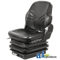 MSG85721V - Seat, Mechanical Suspension; Black Vinyl