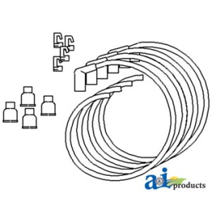 70229867 - Spark Plug Wire Set (4 Cyl) 	