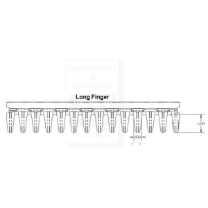 71373461 - Chaffer, Top; Long Finger 	