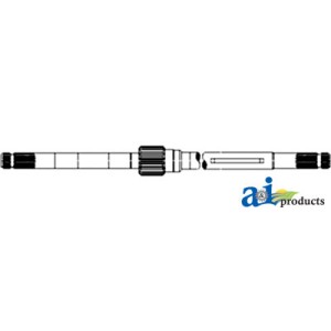 AH136873 - Shaft, Variable Drive Sheave & Mounting, Front 	