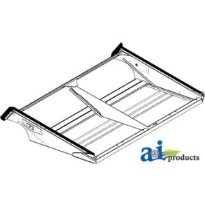 AH149702 - Sieve Shoe Frame 	