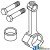 0095314 - Bolt, Connecting Rod 	
