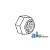 180004M1 - Nut, Disc to Axle Flange 	
