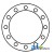 183259M1 - Axle Shim, Axle Housing Outer; .004" 	
