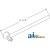 1870219M93 - Shaft, Pressure Control 	