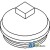 1884289M1 - Hub Cap 	