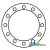 183260M1 - Axle Shim, Axle Housing Outer; .016" 	