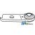 184464M92 - Pull Arm End, Lower (LH) (Cat I) 	