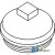 1884289M1 - Hub Cap 	